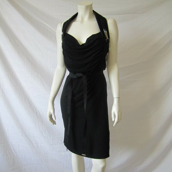 Dsquared Black Short Dress NWT - Picture 3 of 8
